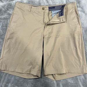 Tan men’s golf pants in size 34